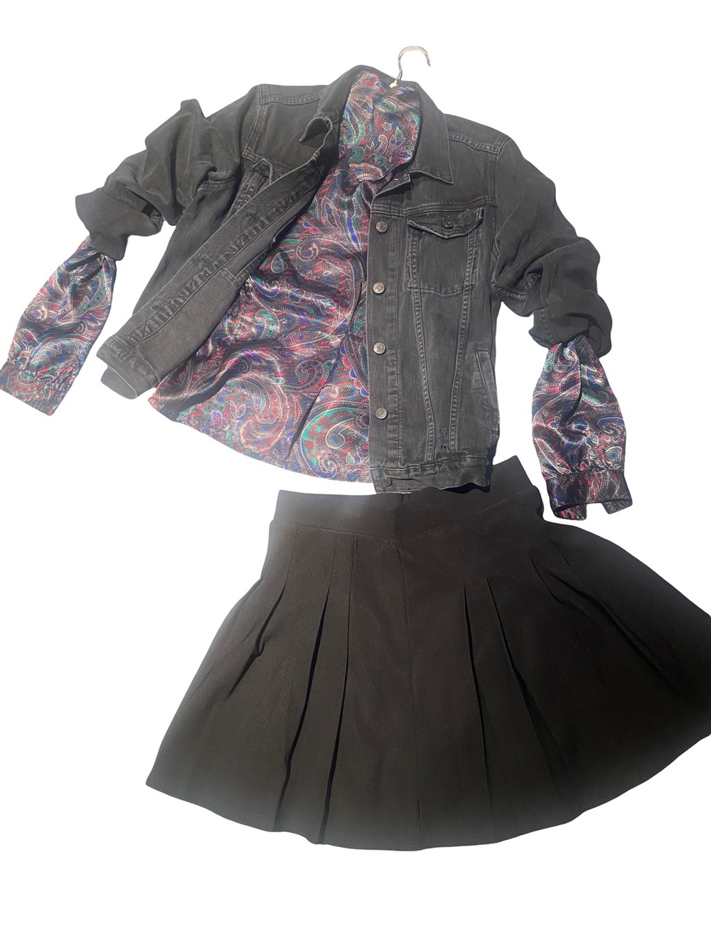 Vintage Paisley Blouse with Jewel Tones